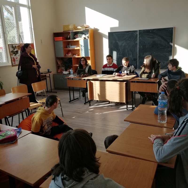 Седмица на четенето с ученици от ПГМЕЕ-Бургас 9.12.2019 г.